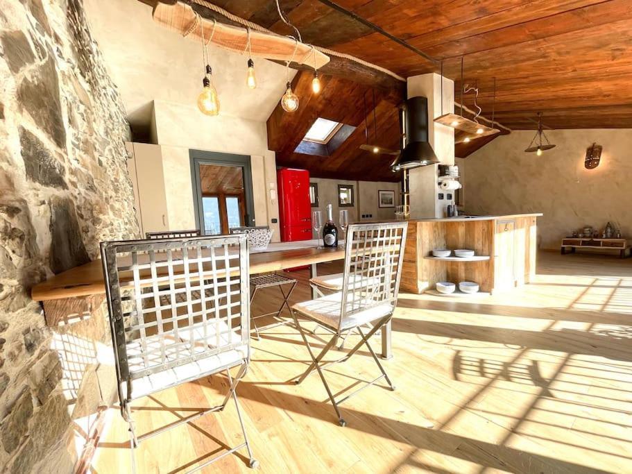Romantic Home Stone With Amazing View Lake Of Como And Oleandra Laglio Zewnętrze zdjęcie